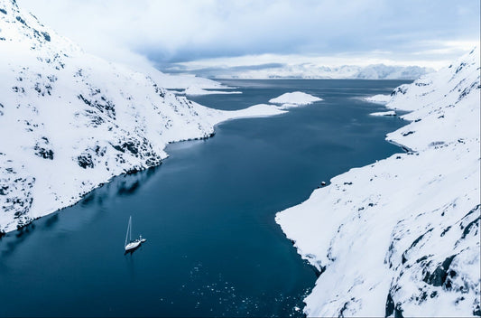 Hiding from the Weather. Troms, Northern Norway.