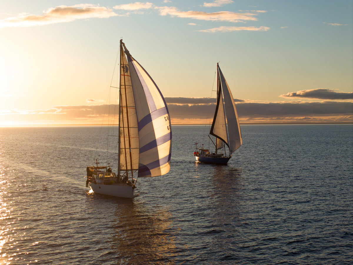 Downwind in Victoria Strait, Nunavut Canada