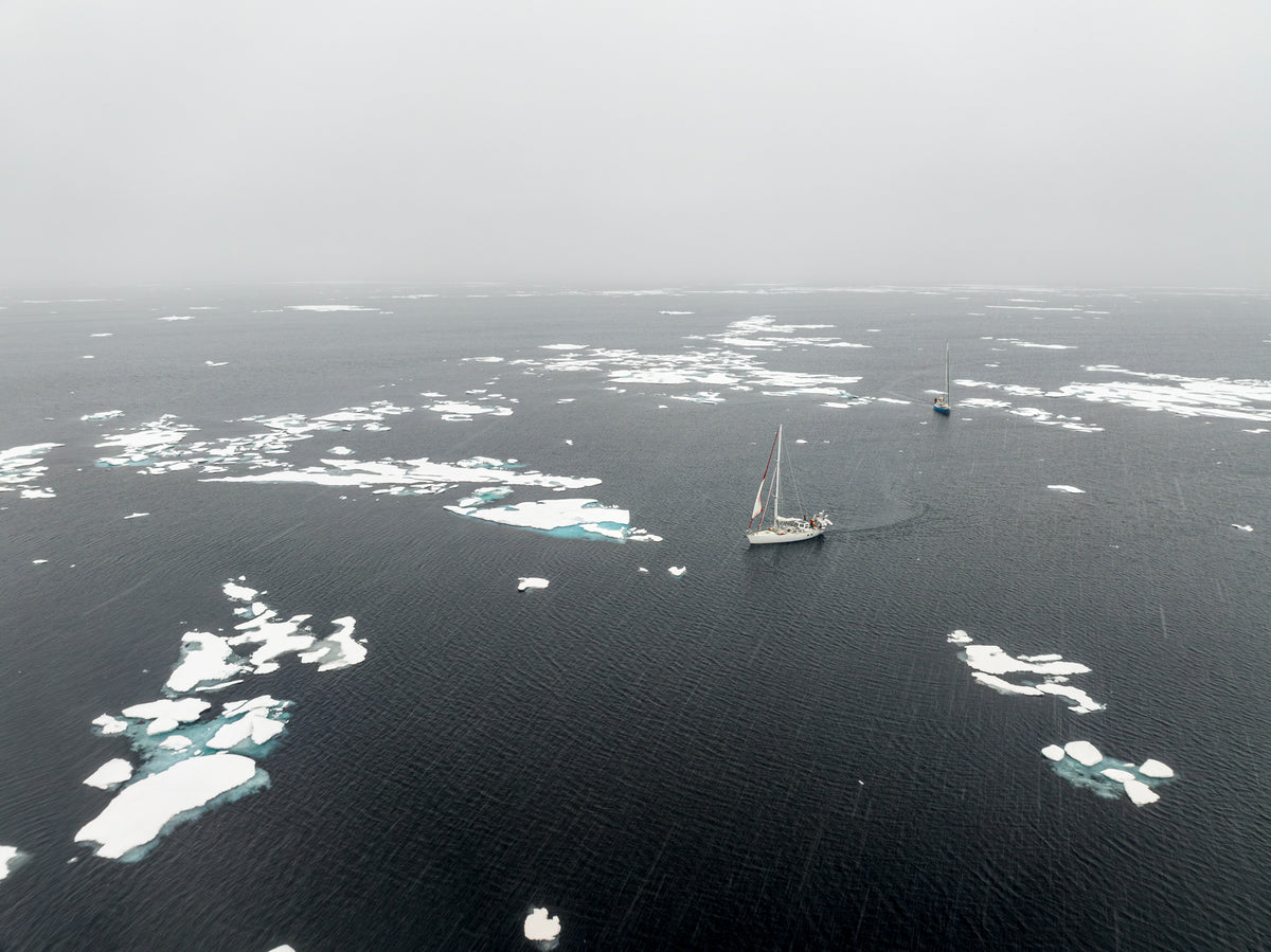 The difficult stretch, Victoria Strait, Nunavut Canada