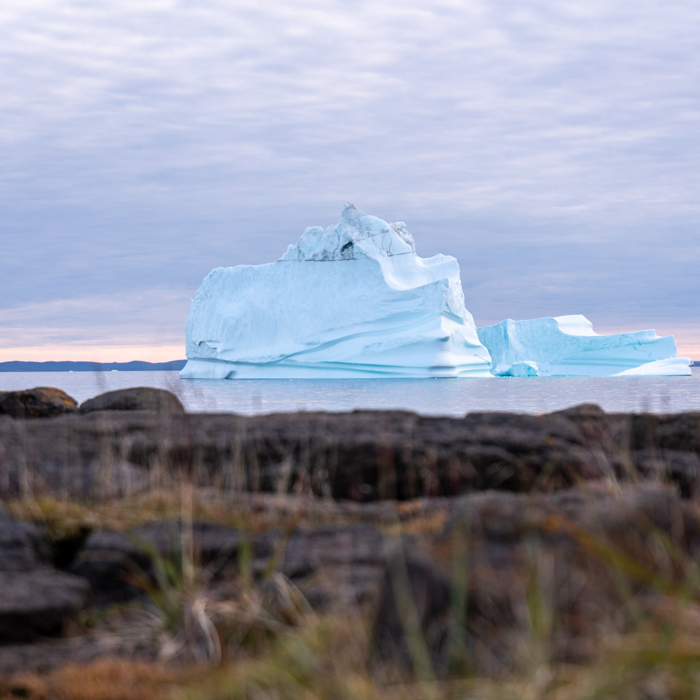 In the Iceberg Zone. Disko Bay, Greenland.